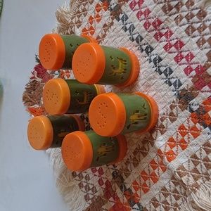 Vintage 1960s St. Labre Indian School Salt and Pepper Shakers